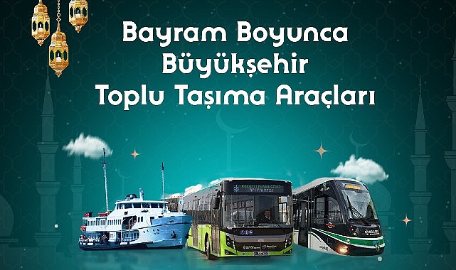 Bayramda ulaşım 3 gün boyunca fiyatsız