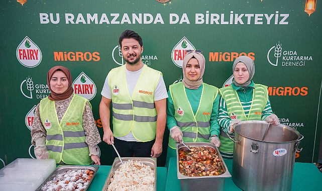 Fairy ve Migros, Besin Kurtarma Derneği Dayanağıyla 50 Bin Öğün Gıdayı Hatay’daki Depremzedelere Ulaştırdı