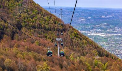 Kartepe Teleferiği 114 bin kişiyi tepeye taşıdı