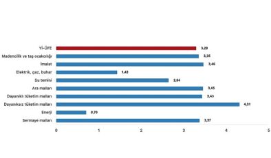 Tüik: Yurt İçi Üretici Fiyat Endeksi (Yİ-ÜFE) yıllık %51,47 arttı, aylık %3,29 arttı