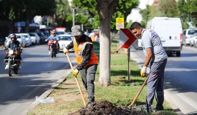 Antalya’da 2 milyon yazlık çiçek toprakla buluşuyor