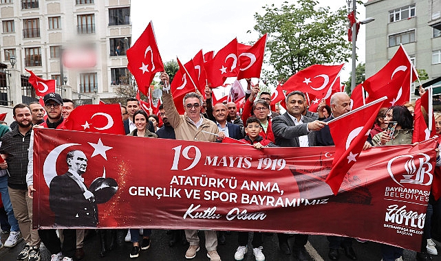 Bayrampaşa’da 19 Mayıs coşkusu