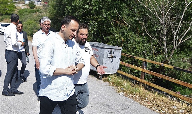 Bornova Belediye Başkanı Ömer Eşki, Bayraklı Belediyesi sınırındaki mahallesi Laka’dan Bayraklı Belediye Başkanı İrfan Önal’a ortak yatırım bildirisi gönderdi