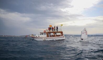 Çeşme’de TYF Kamil Yıldırım Optimist Trofesi Yelken Yarışladı Başladı