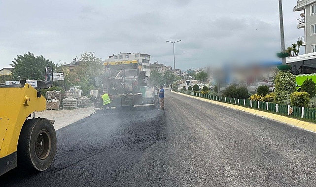 Darıca Tuzla Caddesi’nde üstyapı yenileniyor