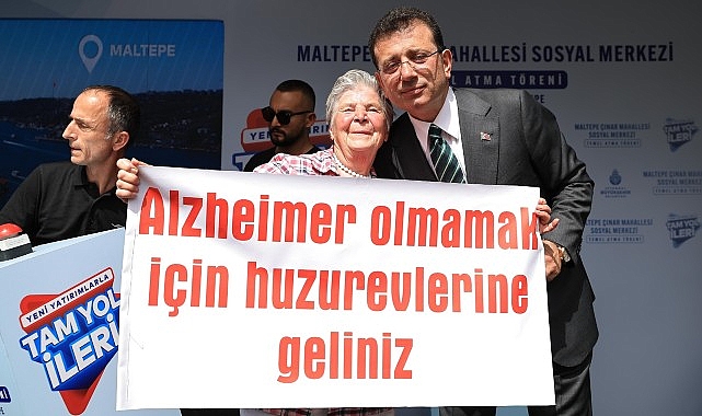 Ekrem İmamoğlu, ‘Maltepe Çınar Mahallesi Toplumsal Merkezi’nin temelini attı