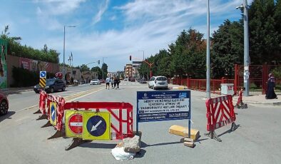 İSU, Tuzla Caddesi’ne 740 Metre Yeni Yağmur Suyu Sınırı Yapıyor