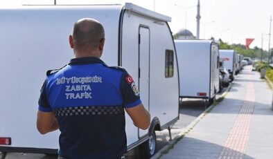 İzmir Büyükşehir Belediyesi’nden karavan işgaline tedbir