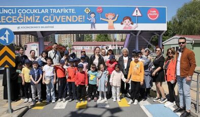 Küçükçekmece’deki Trafik Eğitim Parkı’nda Özel Çocuklara Özel Eğitim