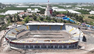 Kumluca Atatürk Stadyumu’nda sona gerçek