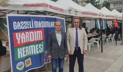 Lider Aydoğmuş, Filistin’e Takviye Kermesine dayanak verdi