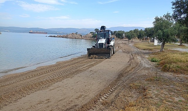 Milas Belediyesi yaz devrinin gelmesiyle kıyı mahallelerimizde gerçekleştirdiği çalışmalarla alanları döneme hazırlıyor