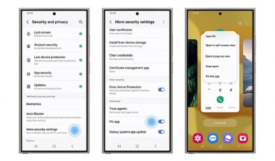 Samsung Galaxy’nin güvenlik ve saklılık özellikleriyle şahsî bilgiler inançta