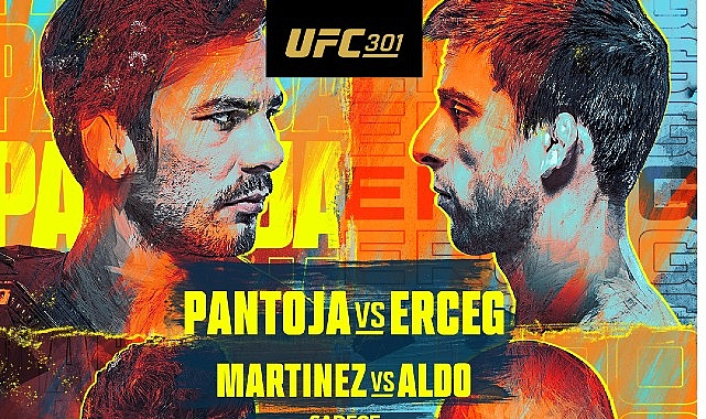 UFC 301 Ana Kartında Alexandre Pantoja ve Steve Erceg Kemer Çabası için Karşı Karşıya Gelecek!