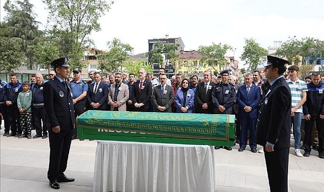 Vefat Eden Zabıta Memuru Mustafa Şengün İçin Merasim Düzenlendi