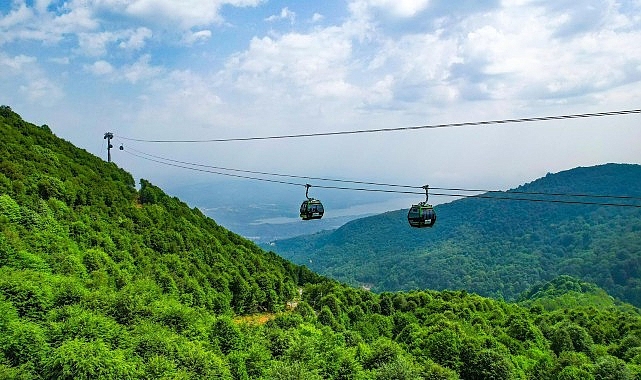 Büyükşehir’den karne alanlara teleferik muştusu