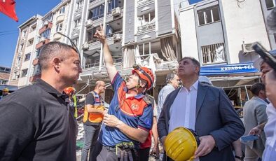 Lider Tugay patlamanın yaşandığı bölgede inceleme yaptı, yaralıları ziyaret etti “Yaralarımızı saracağız”