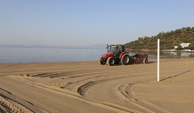 Menderes Plajları Döneme Hazırlanıyor