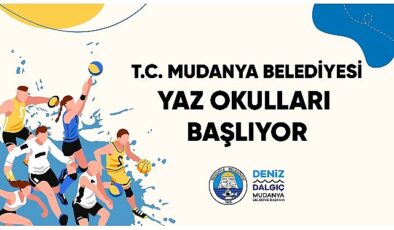 Mudanya Belediyesi’nin çocukları berbat alışkanlıklardan uzaklaştırarak sporla tanıştırmak, sporu sevdirmek ve kendilerini geliştirmek hedefiyle sürdürdüğü “Yaz Okulları” için müracaatlar başladı.