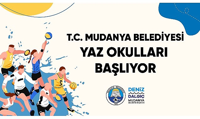 Mudanya Belediyesi’nin çocukları berbat alışkanlıklardan uzaklaştırarak sporla tanıştırmak, sporu sevdirmek ve kendilerini geliştirmek hedefiyle sürdürdüğü “Yaz Okulları” için müracaatlar başladı.