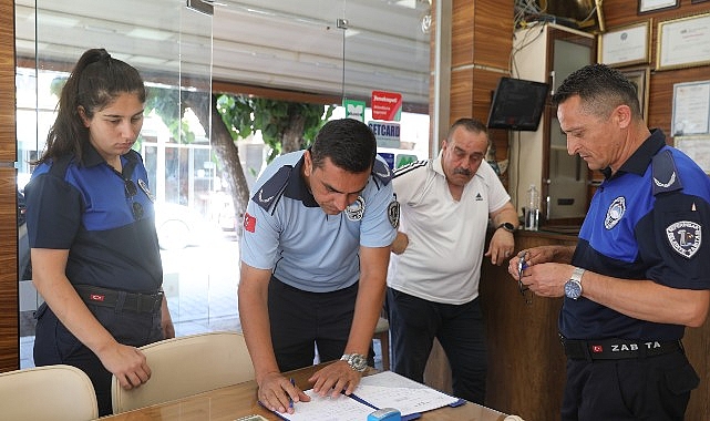 Seferihisar Belediyesi Zabıta Müdürlüğü grupları, Kurban Bayramı öncesi kontrollerini sıklaştırdı