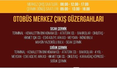 Sivas Çermikler İçin Otobüs Seferleri Başladı