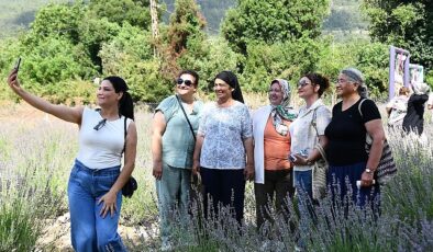 Kemer’de lavanta tanıtım aktiflikleri devam ediyor