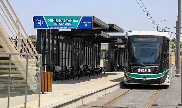 Kent Hastanesine 15 dakikada bir tramvay