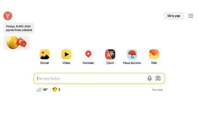 Yandex, Euro 2024’te Çeyrek Finale Kalan Türkiye’yi Tebrik Etti
