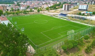 Yeniceköy Futbol Alanı Yenilendi